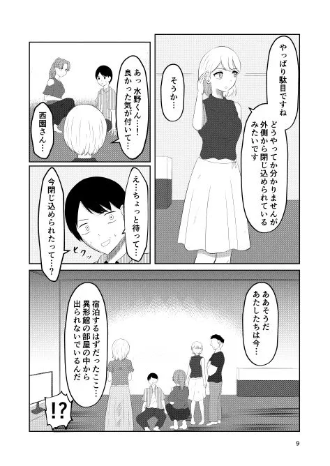 相互変身の館