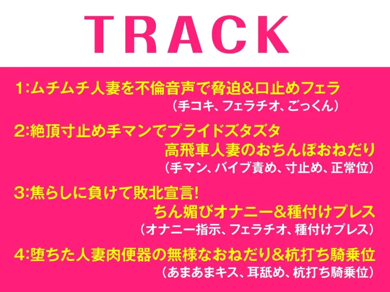 隣のムチムチ人妻 快楽堕ち ～弱みを握ってねっとり調教SEX～