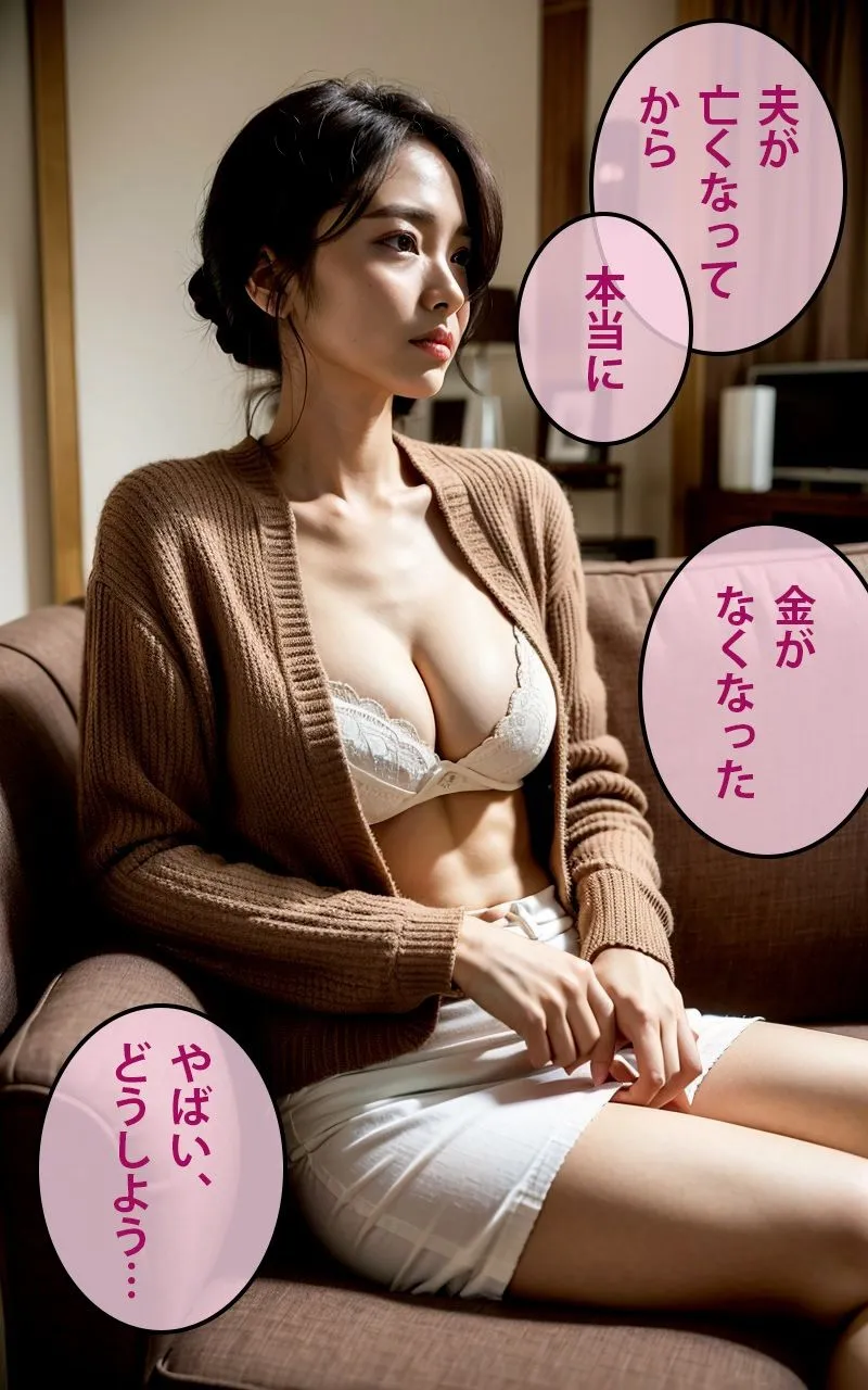 【R18写真集】未亡人母の裸。ベスト50枚～寝取り援交編～