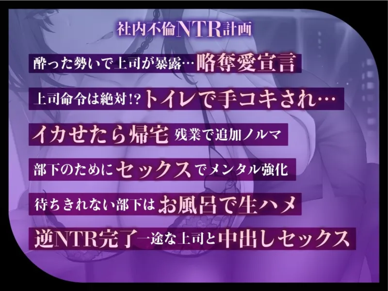 一途な女上司の不倫教育 ～新婚生活者を逆NTR【KU100】