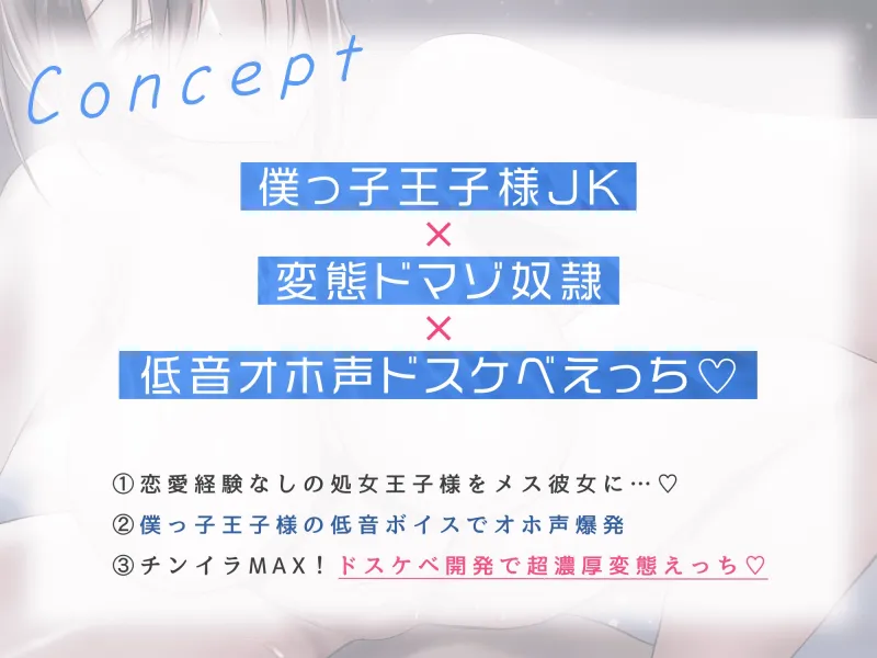 【期間限定220円!】王子様系生徒会長が、とろとろドスケベおまんこだったので性処理専用マゾメス奴隷にした