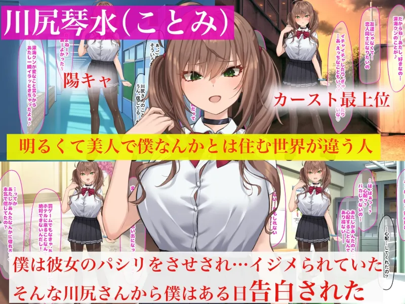 罰ゲームの告白で僕をぬか喜びさせた巨乳のクラスメイトを犯しまくる話[DL版]