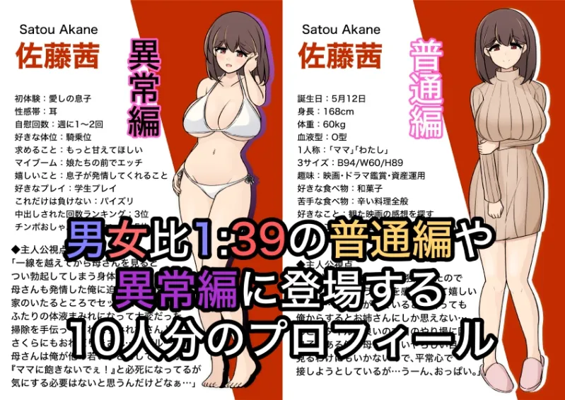 男女比1:39の平行世界は思いのほか異常(Fantia2024年4月～6月まとめ)