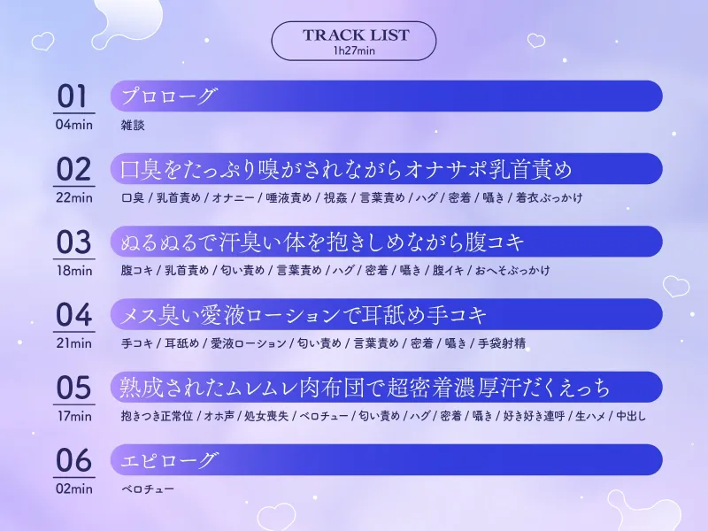 下品なダウナーメイドの熟成されたムレムレ肉布団で超密着濃厚汗だくえっち