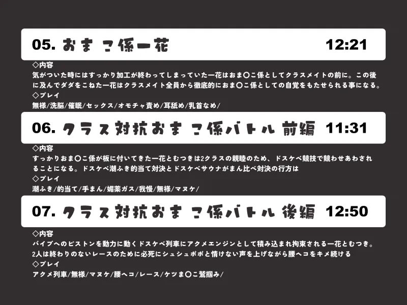 【早期特典付き】常識改変世界で二人だけ正気 ドスケベ適正判定AAAでクラス共有フリードスケベおまんこ係にされた私達！クラス対抗おまんこ係ドスケベバトル編【マヌケ】