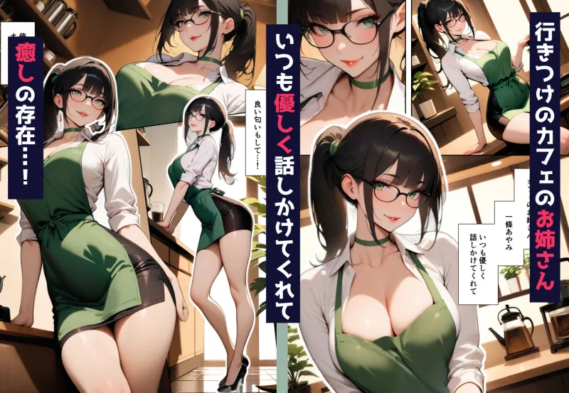 カフェのお姉さんが家までついて来てフェラしてくれた上に何度もナカ出しセックスさせてくれた話