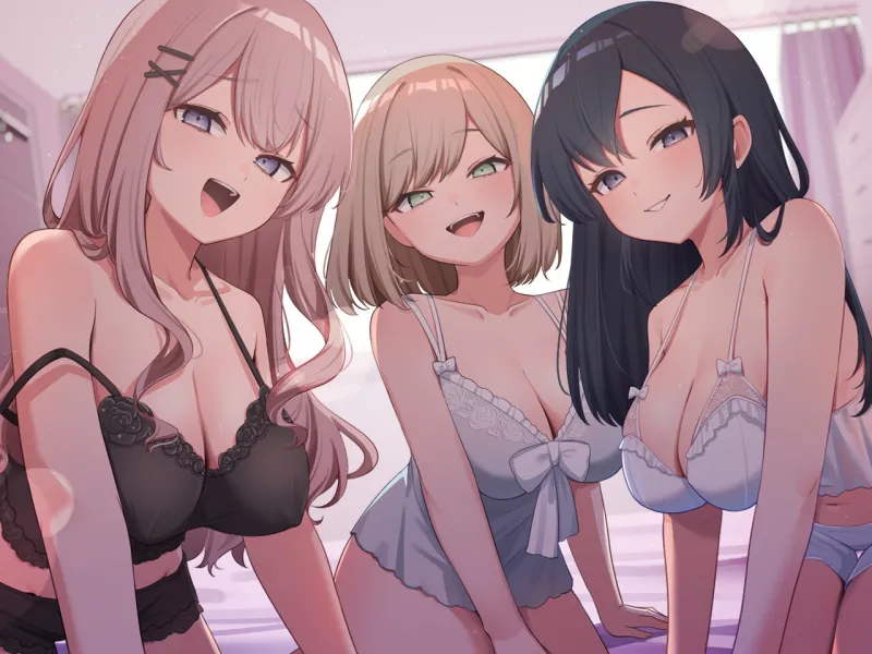 美人三姉妹の意地悪オナサポダンジョン♡探索が長引くほどクリアが難しくなる音声♪