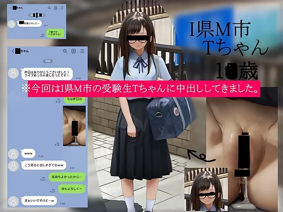 今回はI県M市の受験生Tちゃんに中出ししてきました。【2月10日まで高画質マン写＆本人目線モザイク無し画像付き】