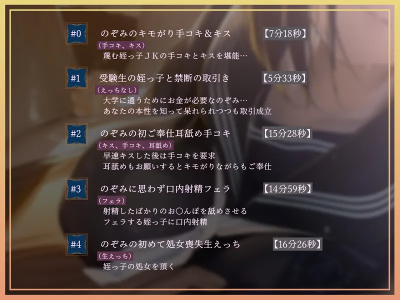 【低音囁き】きっも…。～低音クール真面目受験生に耳元で蔑まれながらキモがられお射精～
