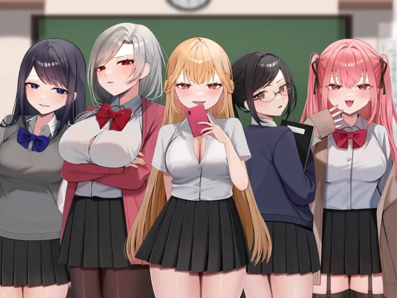 【ルート分岐式】射精できるかはあなた次第…!?クラスの女子たちによるX日間の地獄の射精管理オナサポ♡【約4時間×キャスト8名】【サークル2周年記念】