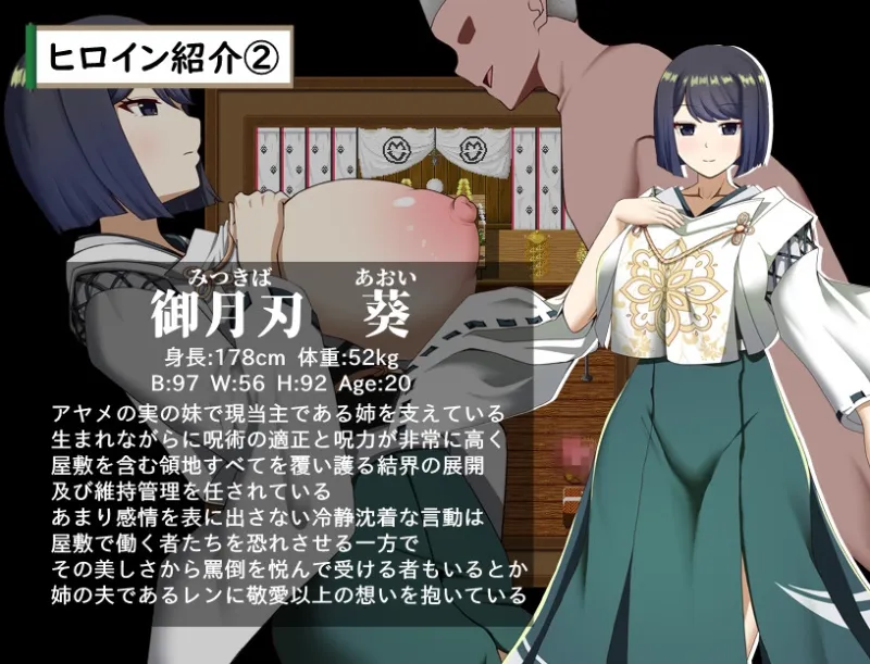 武家女当主アヤメの受難 ～刀と愛と助平小僧から離れられない体～