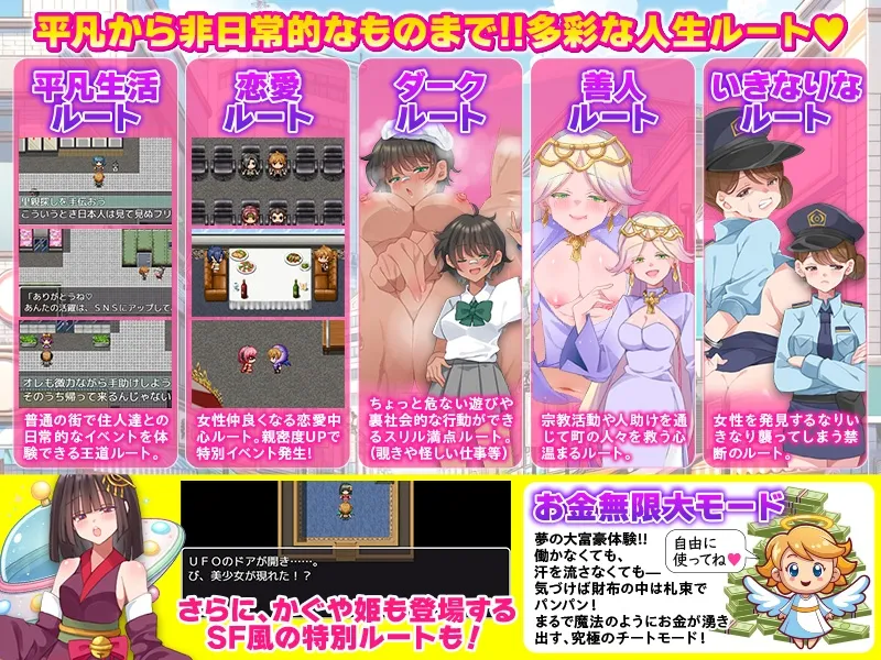 EROLIFE フリースタイル生活ゲーム