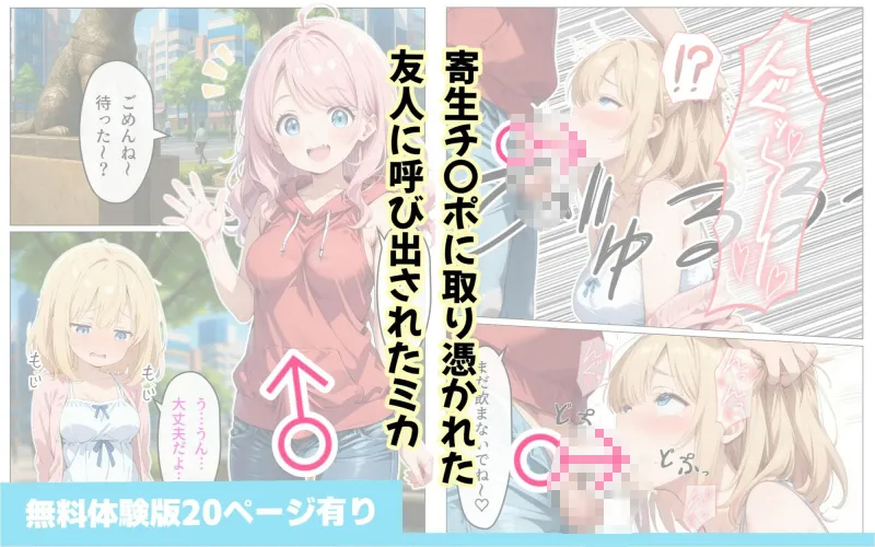 寄生チンポに感染して入院したので種付けしまくる