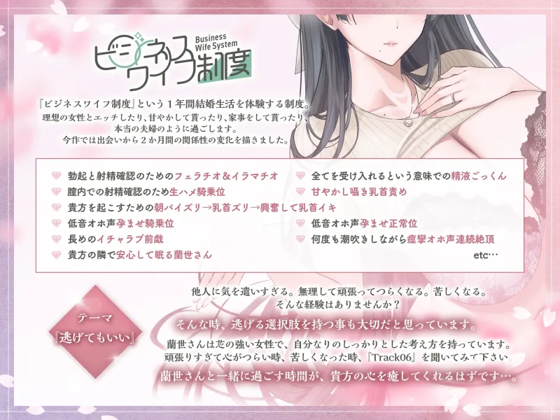 最初はクールで事務的だけど、心から優しくて甘えたい気持ちを隠している超美人な嫁！～ビジネスワイフ制度～