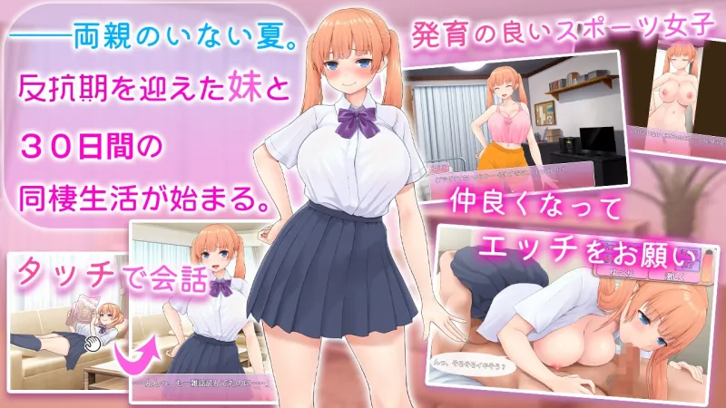 ツンな妹をデレ堕とす！！ ～二人で暮らす30日間～