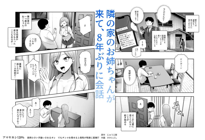 甘やかし120% 突然小さい子扱いされるオレEX でもチンコを見せると母性が性欲に変換！?