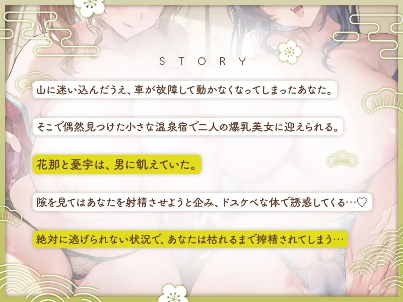 宿屋のドスケベお姉さん×2に夜這いされて搾精される夜 宿屋のドスケベお姉さん×2に夜這いされて搾精される夜