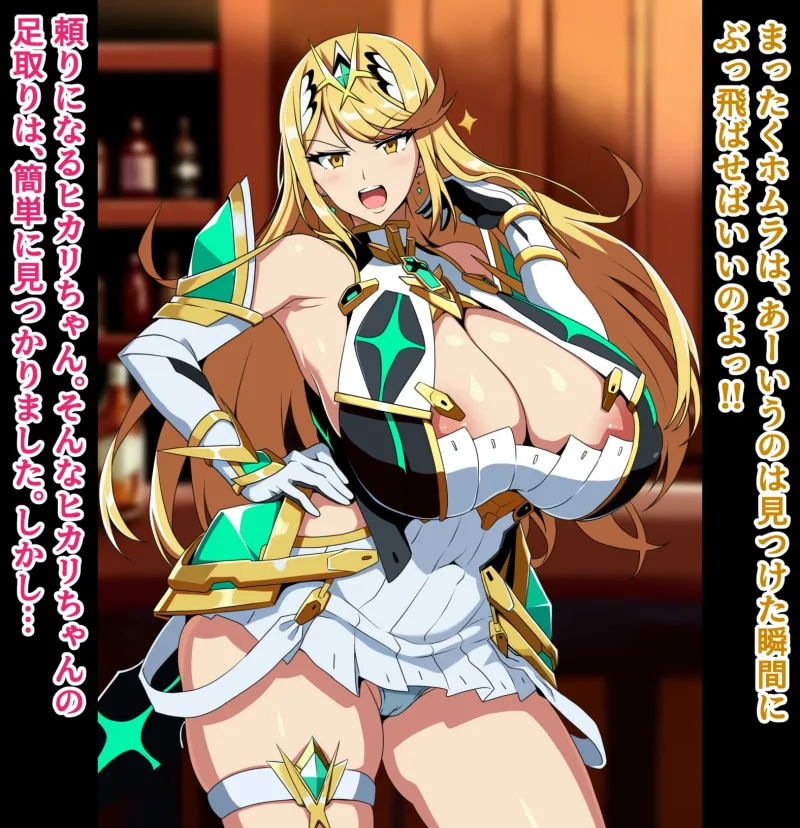 天の聖杯ホムラとヒカリの痴態1