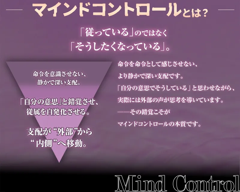 【イキ癖、脳侵食】快・楽・洗・脳～耳から犯され腰が勝手に動き出す『無抵抗射精実験』プログラム～