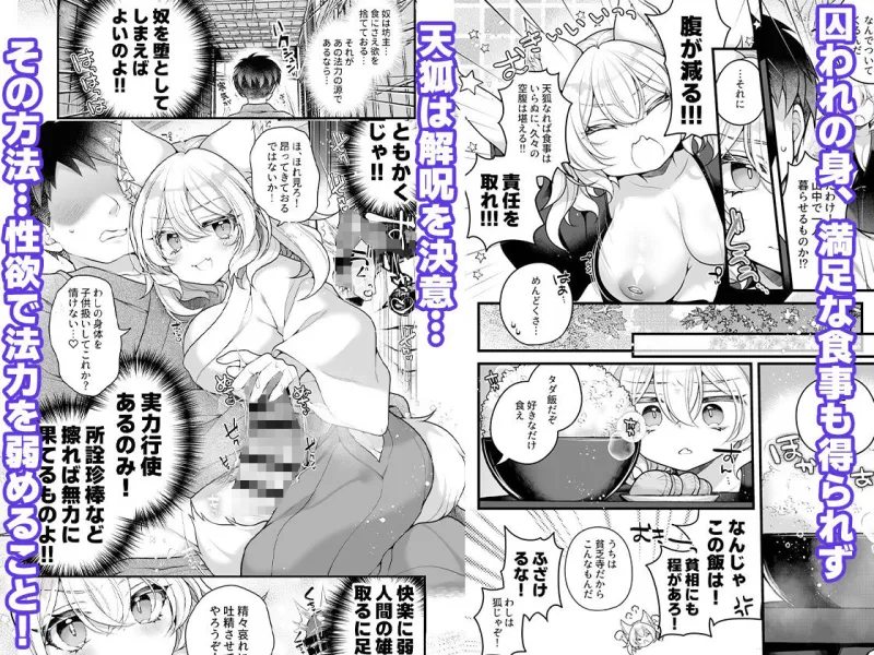 一千年を生きる天狐のわしが人の子など孕みとうない！！