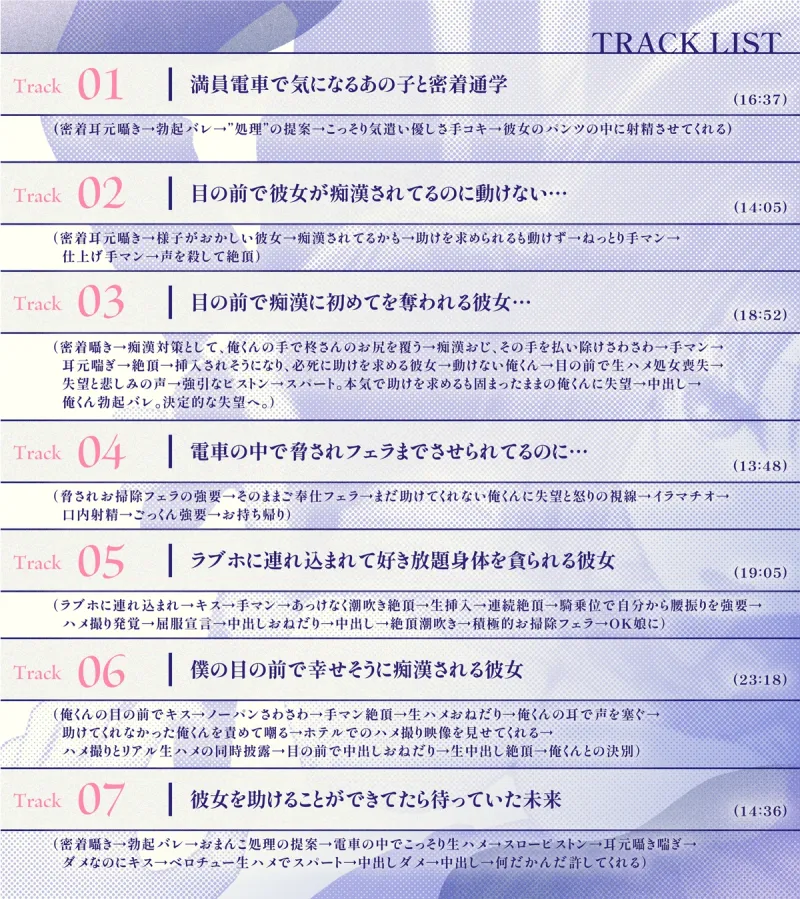 どうして助けてくれないの?～毎朝密着通学していた大人しいのに面倒見の良いあの子が、僕の目の前で痴漢されて寝取られる～