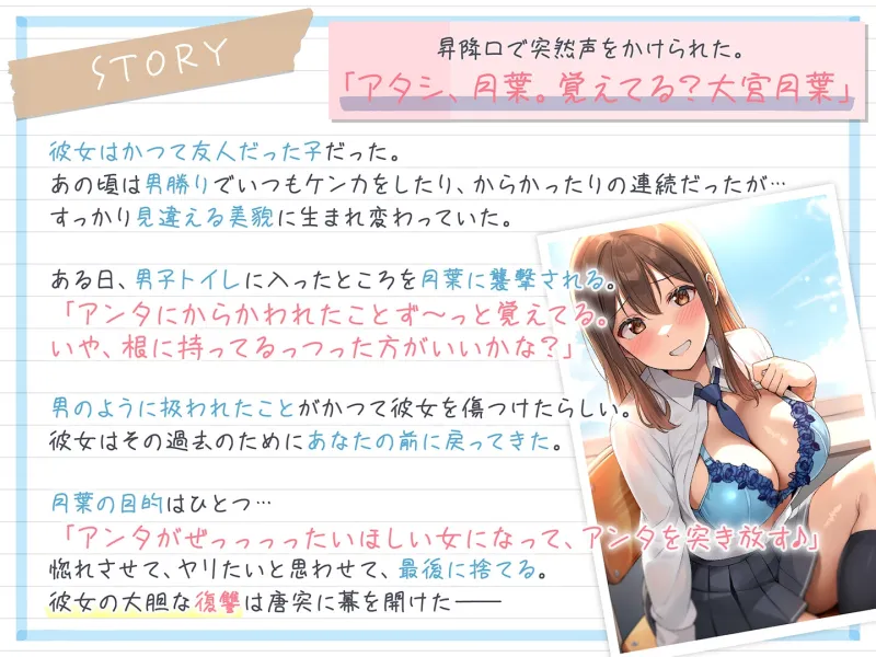 【期間限定55円】JKたちのアオイ春～久しぶりに会ったら、美人になってた幼なじみとの淡い恋のASMR～＜KU100＞