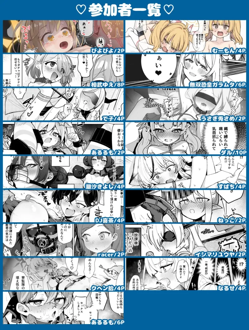 ブルアカ拘束合同