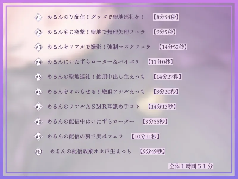 【ドスケベ配信音声】アクスタ聖地巡礼～人妻Vに凸しておまんこ聖地ちんぽ巡礼～